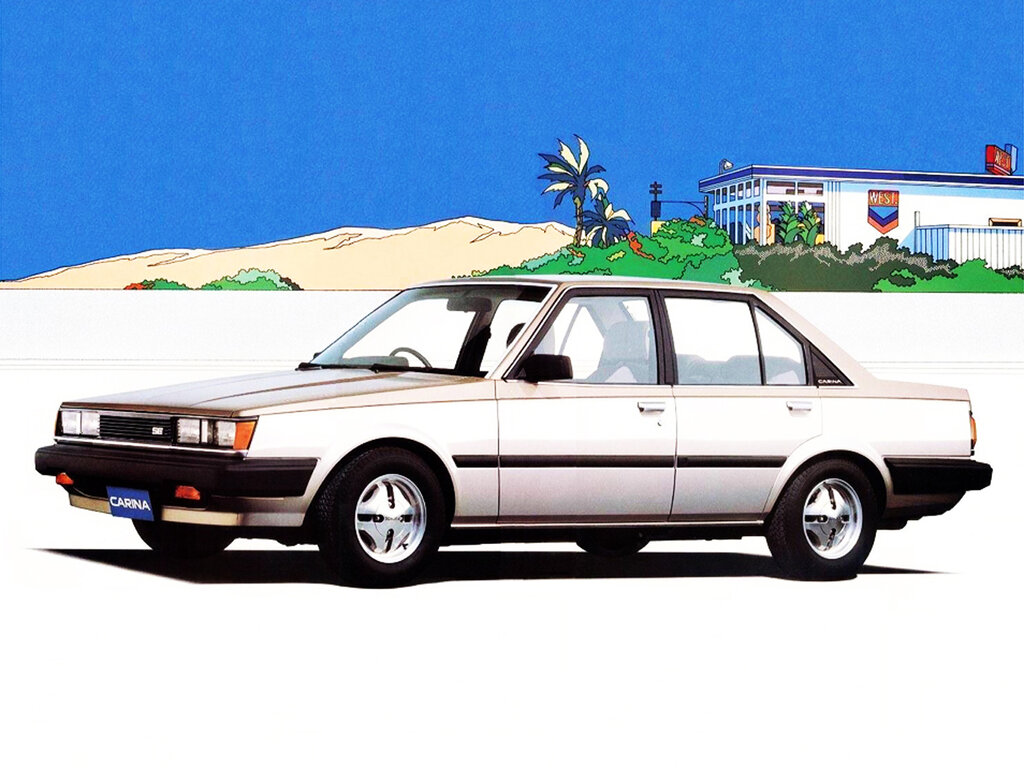 Toyota Carina (AA60, AA63, SA60, TA63, CA60) 3 поколение, рестайлинг, седан (05.1983 - 05.1988)